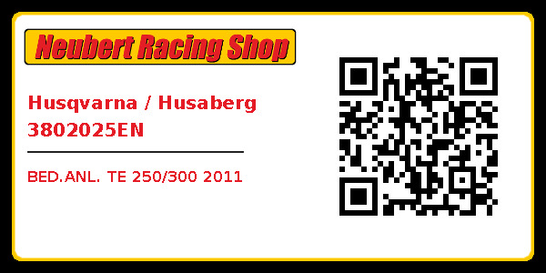 Husqvarna / Husaberg 3802025EN