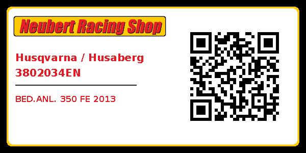 Husqvarna / Husaberg 3802034EN