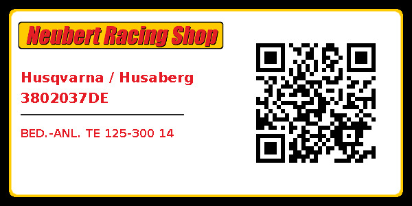 Husqvarna / Husaberg 3802037DE