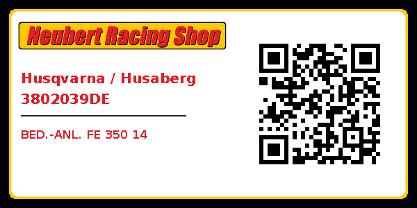 Husqvarna / Husaberg 3802039DE