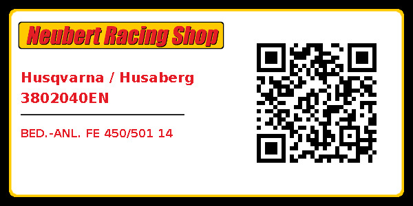 Husqvarna / Husaberg 3802040EN