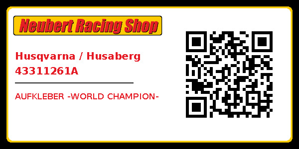 Husqvarna / Husaberg 43311261A
