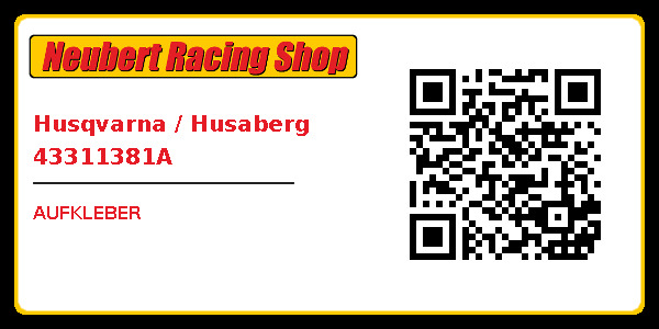Husqvarna / Husaberg 43311381A