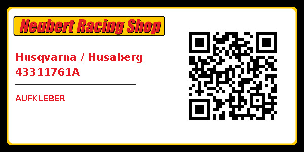 Husqvarna / Husaberg 43311761A