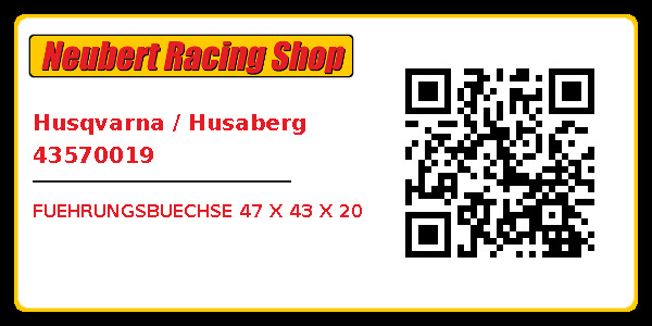 Husqvarna / Husaberg 43570019