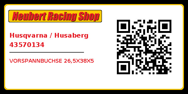 Husqvarna / Husaberg 43570134