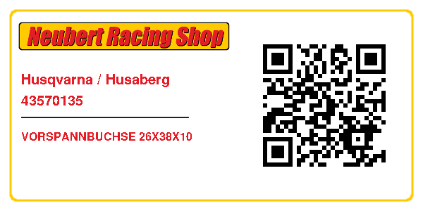 Husqvarna / Husaberg 43570135