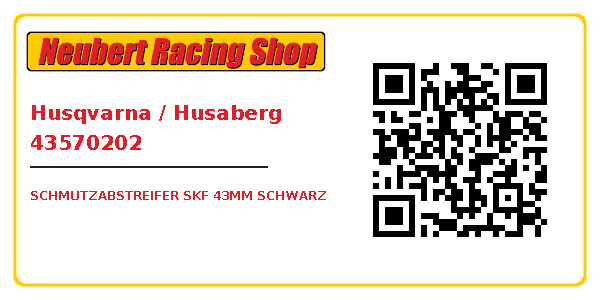 Husqvarna / Husaberg 43570202