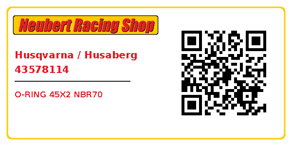 Husqvarna / Husaberg 43578114