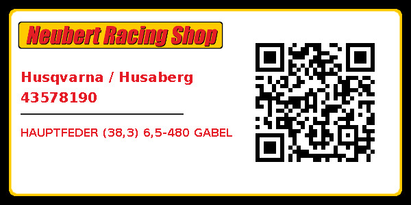 Husqvarna / Husaberg 43578190