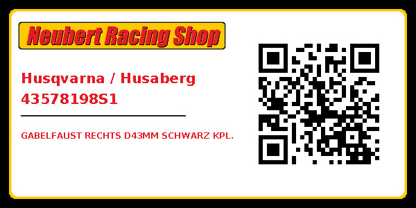 Husqvarna / Husaberg 43578198S1