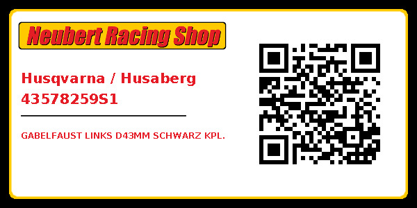 Husqvarna / Husaberg 43578259S1