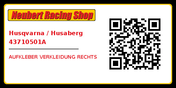 Husqvarna / Husaberg 43710501A