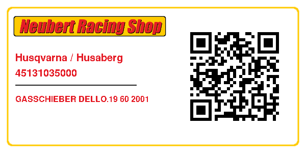 Husqvarna / Husaberg 45131035000