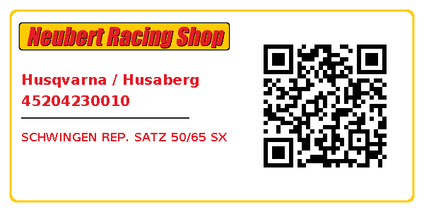 Husqvarna / Husaberg 45204230010