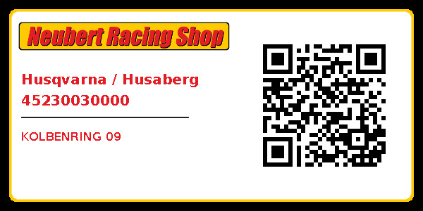 Husqvarna / Husaberg 45230030000