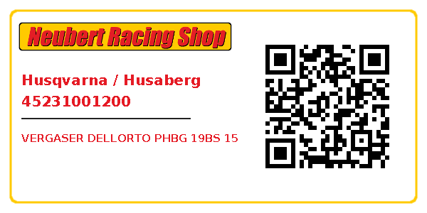 Husqvarna / Husaberg 45231001200