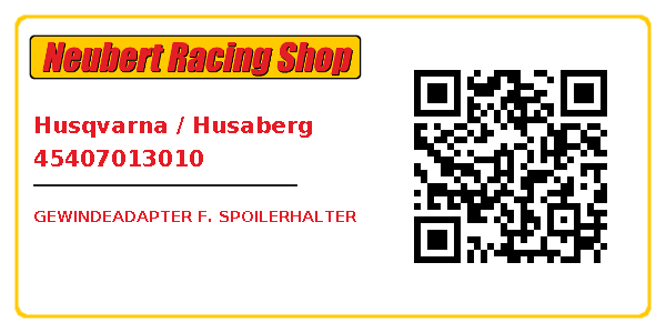 Husqvarna / Husaberg 45407013010