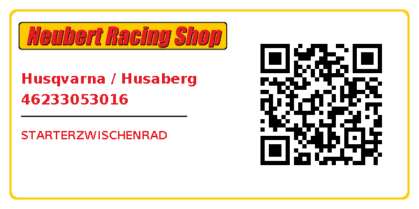 Husqvarna / Husaberg 46233053016