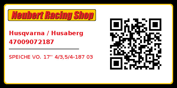 Husqvarna / Husaberg 47009072187