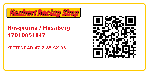 Husqvarna / Husaberg 47010051047