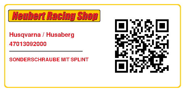 Husqvarna / Husaberg 47013092000