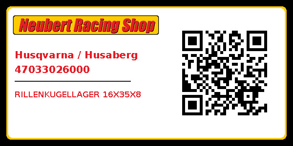 Husqvarna / Husaberg 47033026000