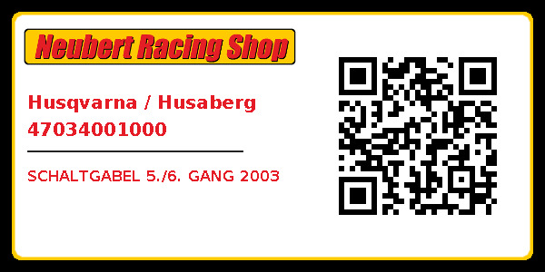 Husqvarna / Husaberg 47034001000