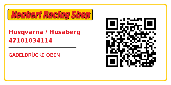 Husqvarna / Husaberg 47101034114