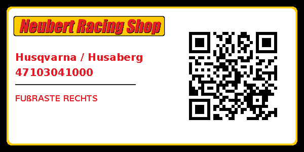 Husqvarna / Husaberg 47103041000