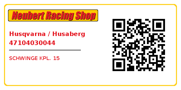 Husqvarna / Husaberg 47104030044