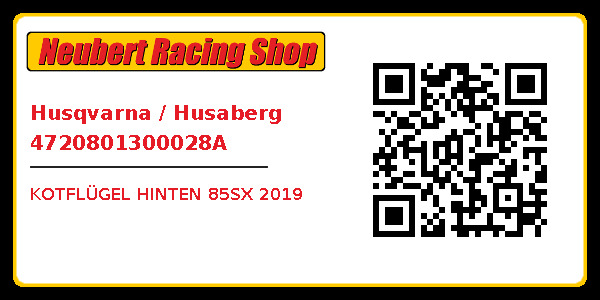 Husqvarna / Husaberg 4720801300028A