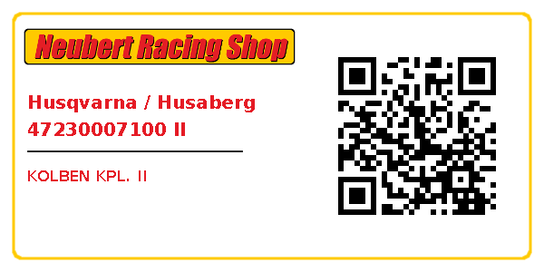 Husqvarna / Husaberg 47230007100 II