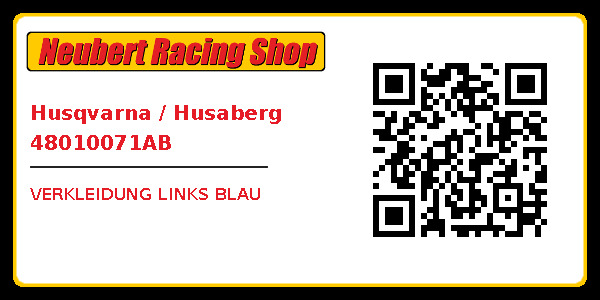 Husqvarna / Husaberg 48010071AB