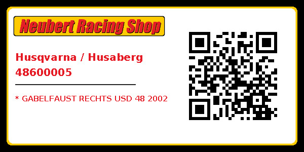 Husqvarna / Husaberg 48600005