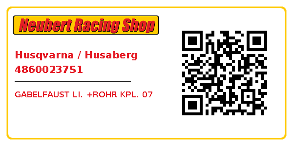 Husqvarna / Husaberg 48600237S1