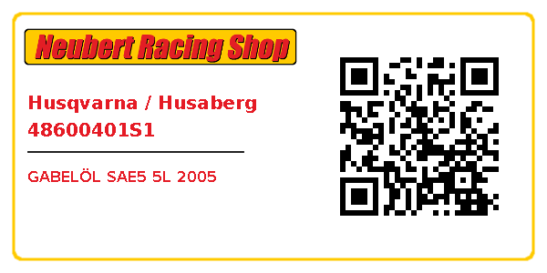 Husqvarna / Husaberg 48600401S1