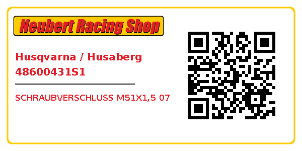 Husqvarna / Husaberg 48600431S1