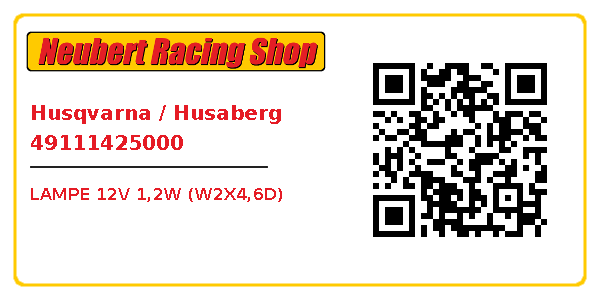 Husqvarna / Husaberg 49111425000