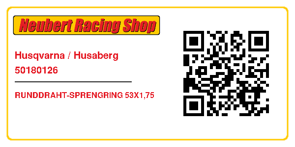 Husqvarna / Husaberg 50180126