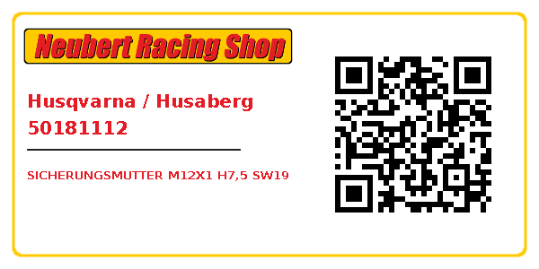 Husqvarna / Husaberg 50181112