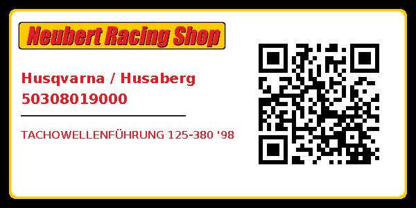 Husqvarna / Husaberg 50308019000
