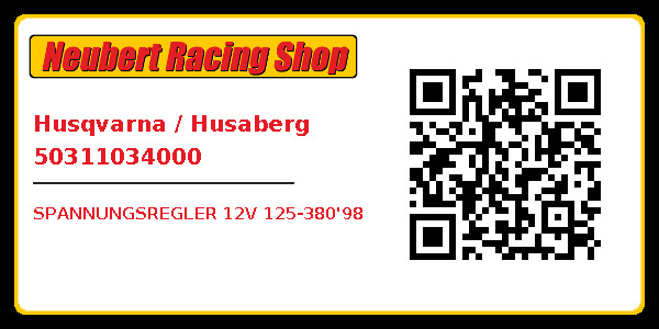 Husqvarna / Husaberg 50311034000