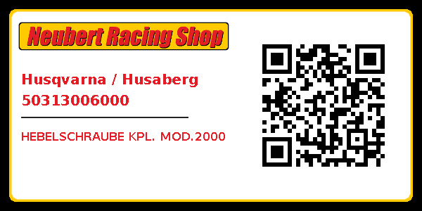 Husqvarna / Husaberg 50313006000