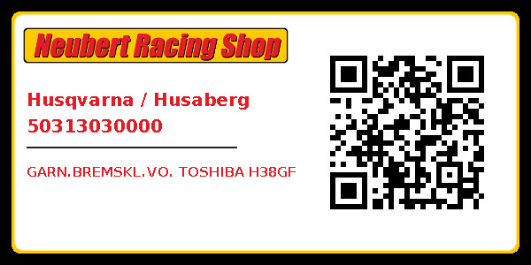 Husqvarna / Husaberg 50313030000