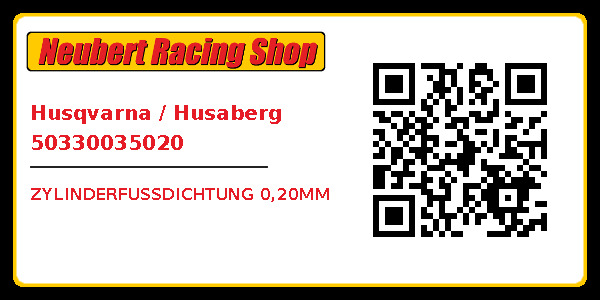 Husqvarna / Husaberg 50330035020