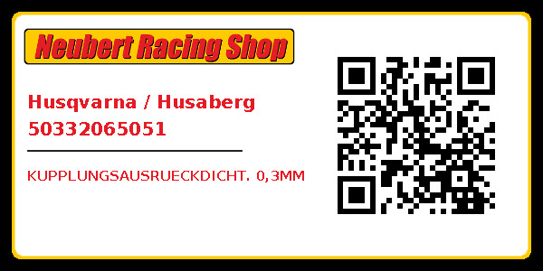 Husqvarna / Husaberg 50332065051