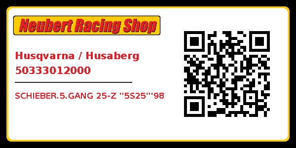 Husqvarna / Husaberg 50333012000