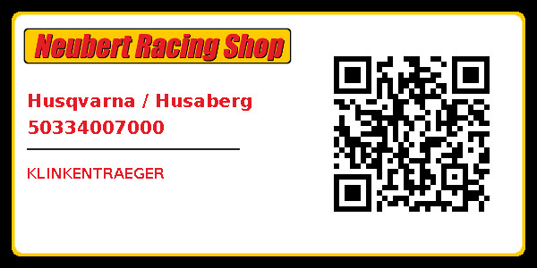 Husqvarna / Husaberg 50334007000