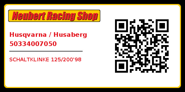 Husqvarna / Husaberg 50334007050